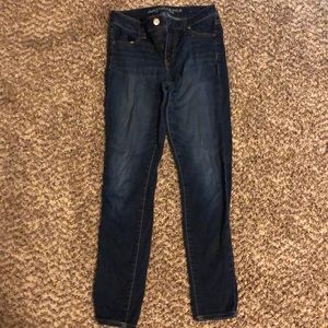 Dark blue skinny jeans